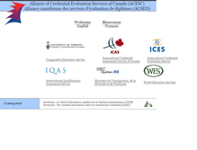 Tablet Screenshot of canalliance.org